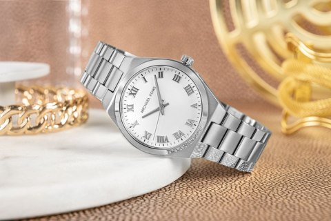 Zegarek Damski Michael Kors Lennox MK7393 - Srebrny