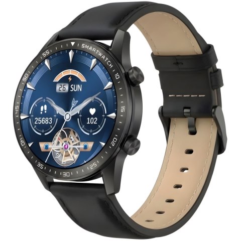 Smartwatch Gravity GT10-2 Czarny z 2 paskami