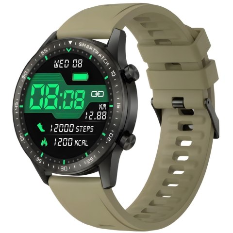 Smartwatch Gravity GT10-2 Czarny z 2 paskami