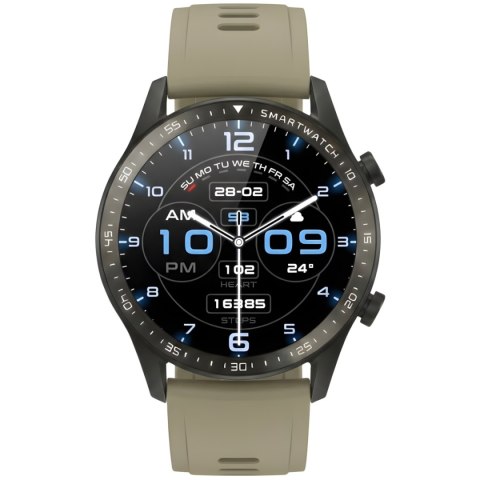 Smartwatch Gravity GT10-2 Czarny z 2 paskami