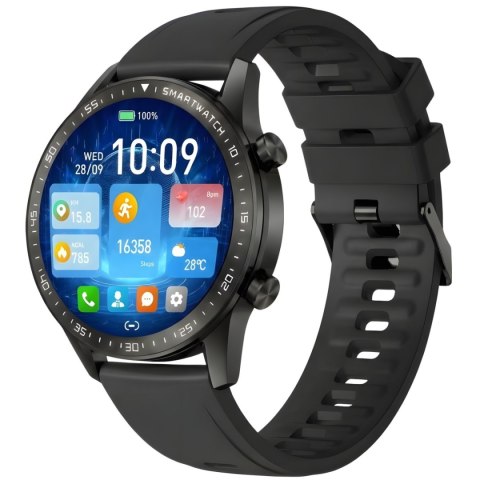 Smartwatch Gravity GT10-3 Czarny z 2 paskami