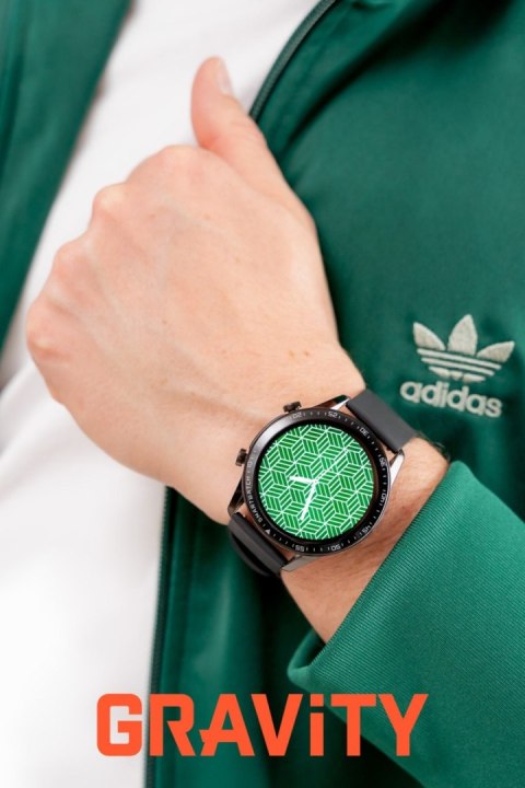Smartwatch Gravity GT10-1 Czarny - Pasek i Bransoleta