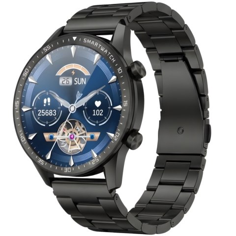Smartwatch Gravity GT10-1 Czarny - Pasek i Bransoleta