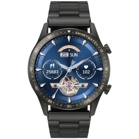 Smartwatch Gravity GT10-1 Czarny - Pasek i Bransoleta