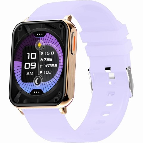 Smartwatch Gravity GT17-3 Różowe Złoto z 2 Paskami