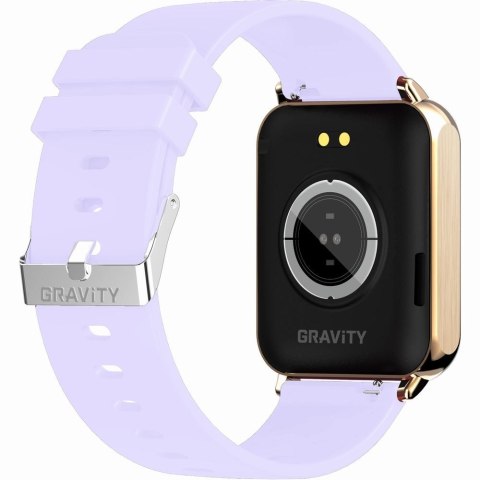Smartwatch Gravity GT17-3 Różowe Złoto z 2 Paskami