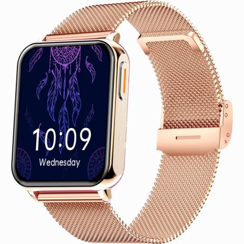 Smartwatch Gravity GT17-2 Różowe Złoto / Granatowy