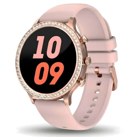 Smartwatch Gravity GT5-5 Różowe Złoto Pasek + Bransoleta