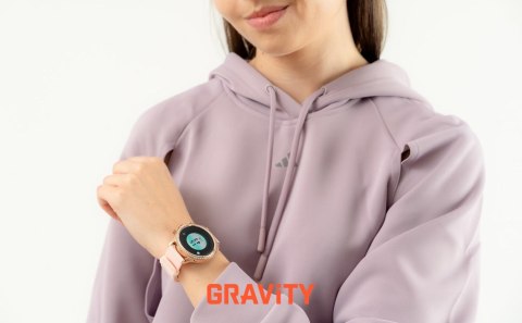 Smartwatch Gravity GT5-5 Różowe Złoto Pasek + Bransoleta
