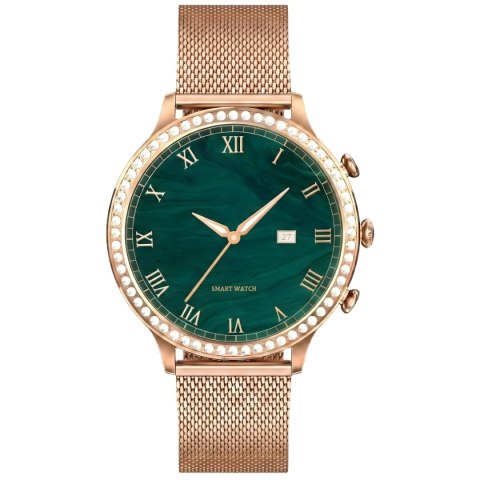 Smartwatch Gravity GT5-6 Różowe Złoto Pasek + Bransoleta