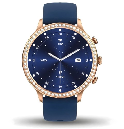 Smartwatch Gravity GT5-6 Różowe Złoto Pasek + Bransoleta