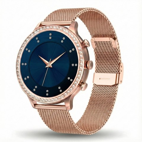 Smartwatch Gravity GT5-7 Różowe Złoto Pasek + Bransoleta