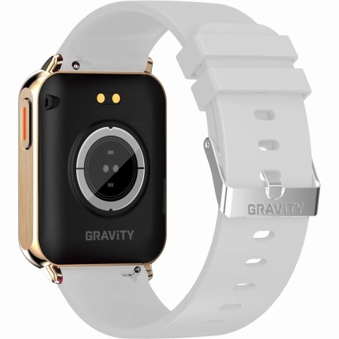 Smartwatch Gravity GT17-4 Różowe Złoto + 2 Paski