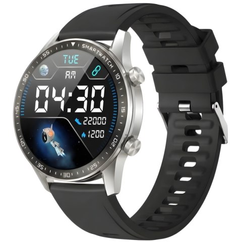Smartwatch Gravity GT10-6 Srebrny z Bransoletą i Paskiem