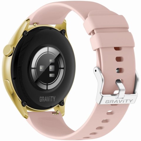 Smartwatch Gravity GT11-3 Złoty z Paskiem i Bransoletą