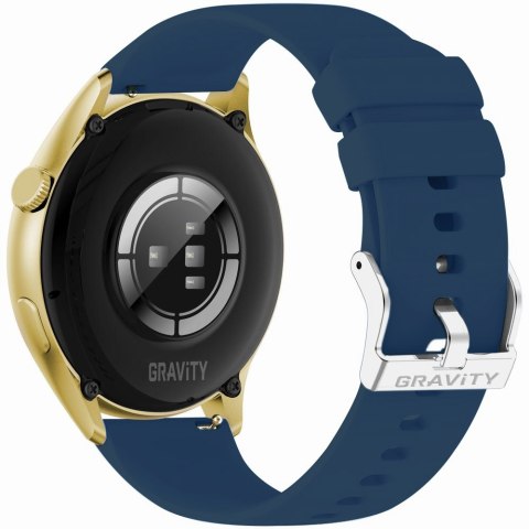 Smartwatch Gravity GT11-4 Złoty z Paskiem i Bransoletą