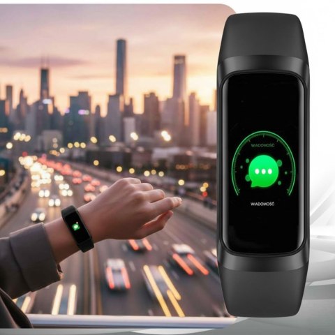 Smartband Gravity GT40-1 AMOLED Czarny