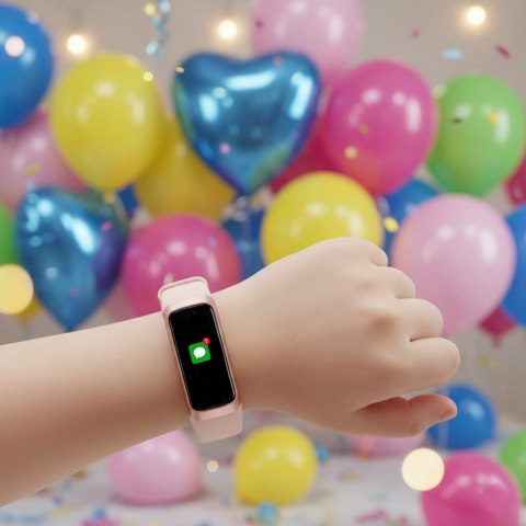 Smartband Gravity GT40-3 Różowe Złoto/Pudrowy Róż
