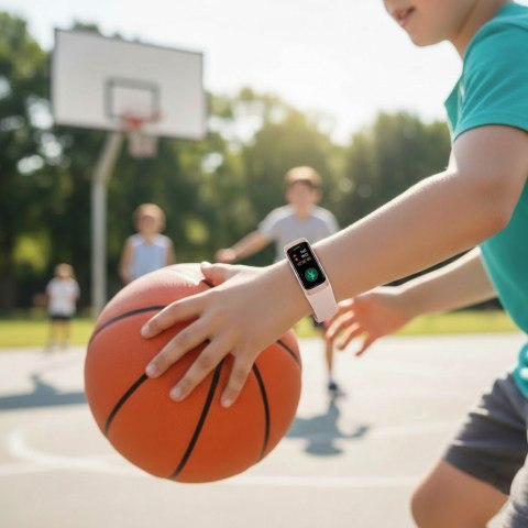 Smartband Gravity GT40-3 Różowe Złoto/Pudrowy Róż
