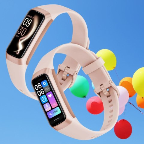 Smartband Gravity GT40-3 Różowe Złoto/Pudrowy Róż