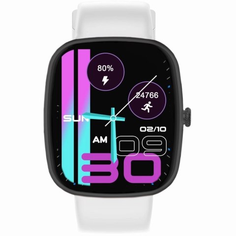 Smartwatch Gravity GT18-10 - Czarny, Asystent Głosowy, 2 Paski