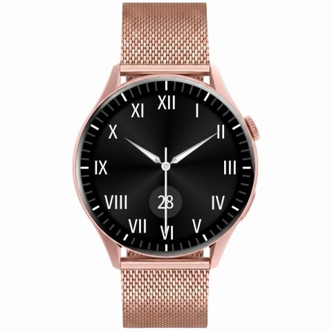 Smartwatch Gravity GT11-5 Różowe Złoto Pasek + Bransoleta