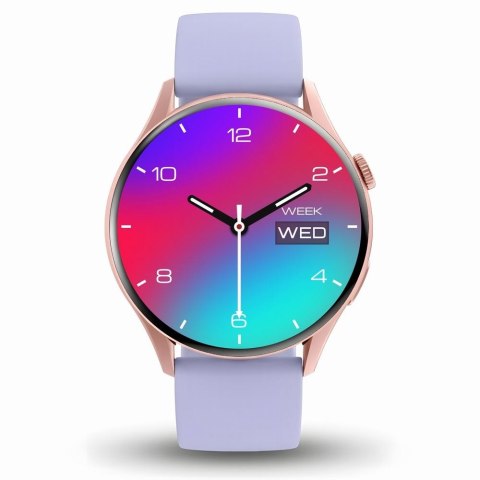 Smartwatch Gravity GT11-7 Różowe Złoto Pasek + Bransoleta