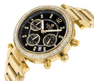 Zegarek Damski Giewont Sapphire Złoty z Chronografem GW3380-B3