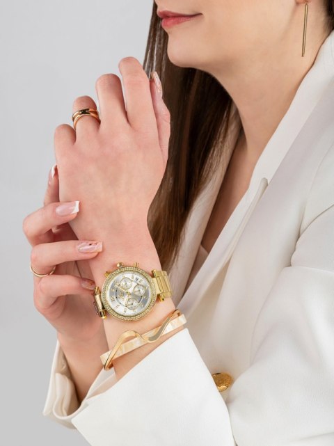 Zegarek Damski Giewont Sapphire Chronograf Złoto-Srebrny