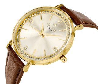 Zegarek Damski Giewont Sapphire GW5390-A3 Złoty