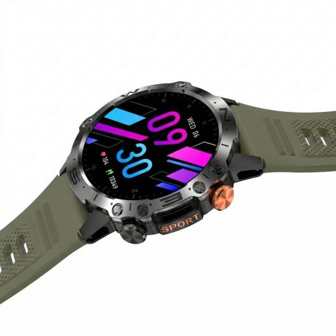 Smartwatch Gravity GT20-7 - Sportowy, AMOLED, 2 Paski