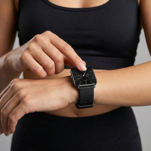 Smartwatch Gravity GT36-5 Czarny - Ekran 1.85 cala