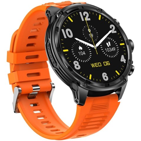 Smartwatch Gravity GT41-4 - Pomarańczowy Pasek i Bransoleta