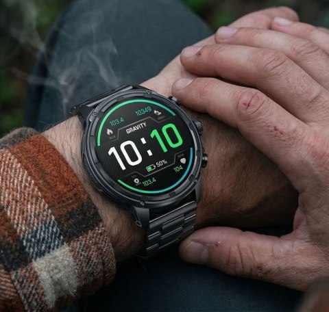 Smartwatch Gravity GT41-4 - Pomarańczowy Pasek i Bransoleta