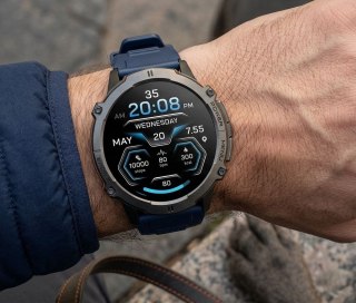 Smartwatch Gravity GT42-2 AMOLED - Chat AI i Niebieski Pasek
