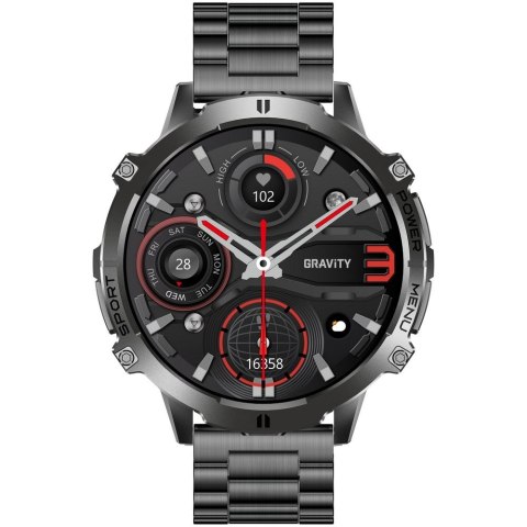 Smartwatch Gravity GT42-5 z Paskiem i Bransoletą