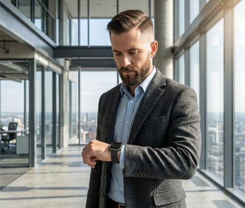 Smartwatch Gravity GT43-5 z Paskiem i Bransoletą Mesh