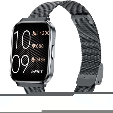 Smartwatch Gravity GT44-5 z Paskiem i Bransoletą Mesh