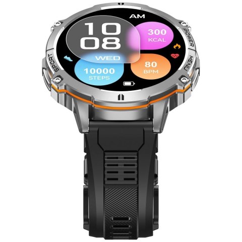 Smartwatch Gravity GT42-3 Grafitowy z Bransoletą