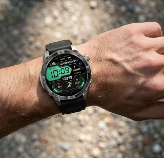 Smartwatch Gravity GT46-3 Grafitowy - Pasek i Bransoleta