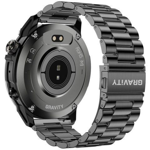 Smartwatch Gravity GT46-3 Grafitowy - Pasek i Bransoleta