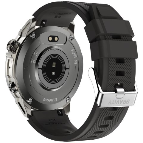 Smartwatch Gravity GT46-3 Grafitowy - Pasek i Bransoleta