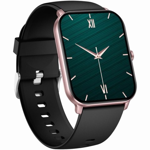 Smartwatch Damski Gravity GT36-3 Różowe Złoto/Czarny
