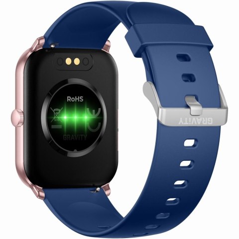 Smartwatch Gravity GT36-4 Różowe Złoto / Granatowy