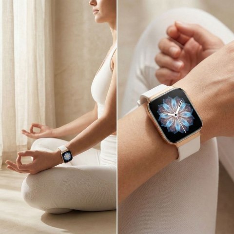 Smartwatch Gravity GT44-1 Różowe Złoto + Pasek i Bransoleta