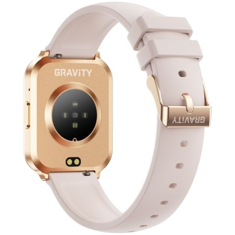 Smartwatch Gravity GT44-2 Różowe Złoto + Pasek i Bransoleta