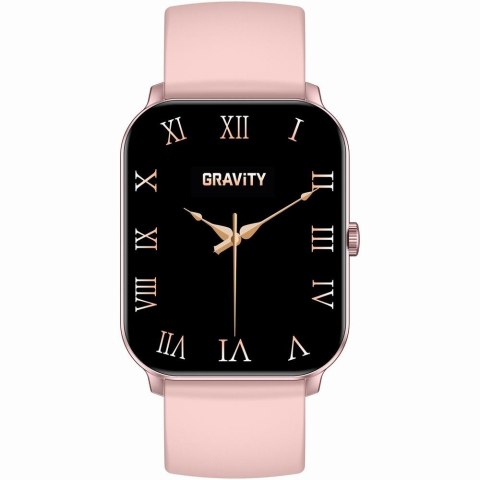 Smartwatch damski Gravity GT36-1 Różowy