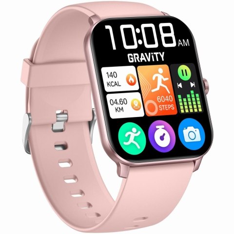 Smartwatch damski Gravity GT36-1 Różowy