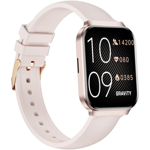 Smartwatch Gravity GT44-3 Różowy z 2 Paskami