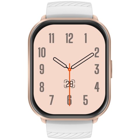 Smartwatch Gravity GT43-4 Różowa Koperta + Biały Pasek + Mesh